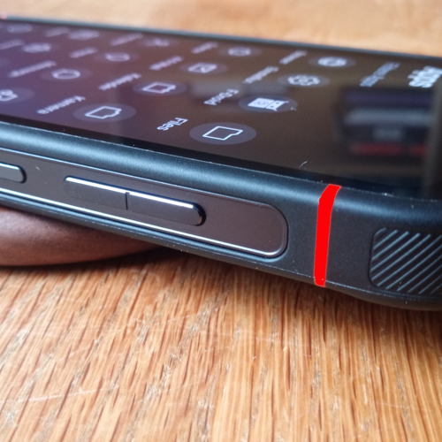 Volla Phone X23 Zijkant